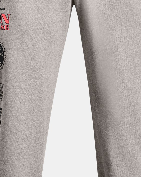 Men's Project Rock Heavyweight Terry Pants in Gray image number 4