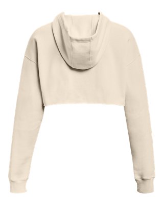 Women's Project Rock Crop Fleece Hoodie | Under Armour MY