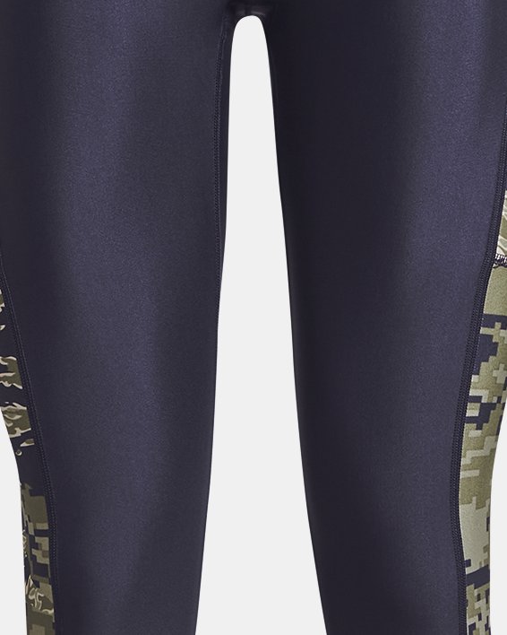 Women's Under Armour Black Maryland Terrapins Motion Performance  Ankle-Cropped Leggings