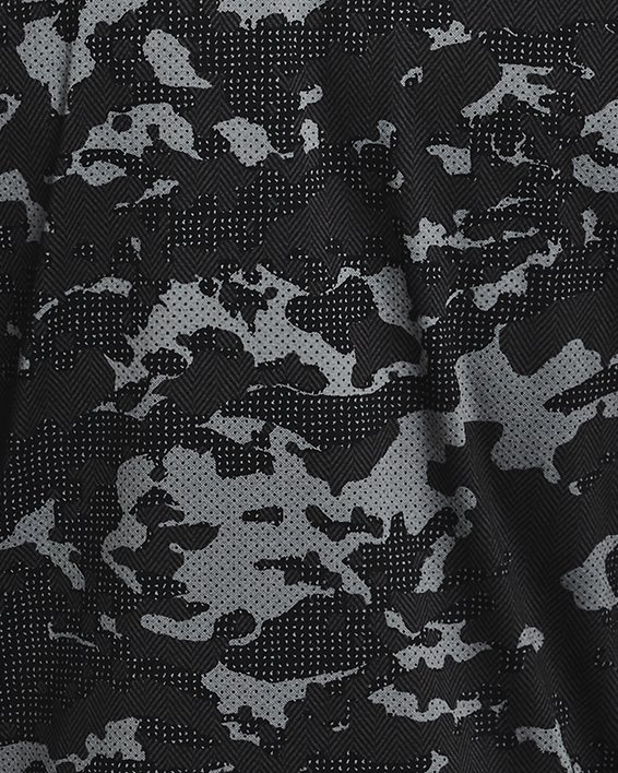 Polo UA Iso-Chill Charged Camo para Hombre, Black, pdpMainDesktop image number 5
