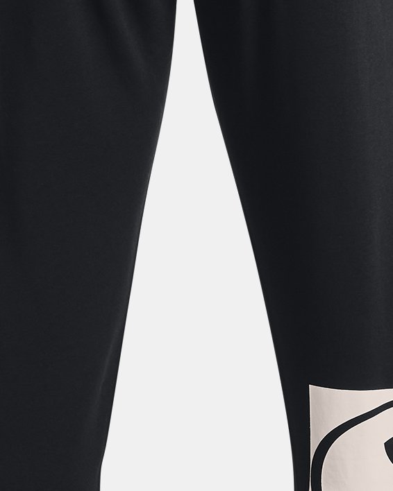 Pantalones de Entrenamiento UA Rival Fleece para Hombre, Black, pdpMainDesktop image number 5