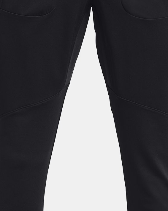 Pants UA RUSH™ Warm-Up para Hombre, Black, pdpMainDesktop image number 4
