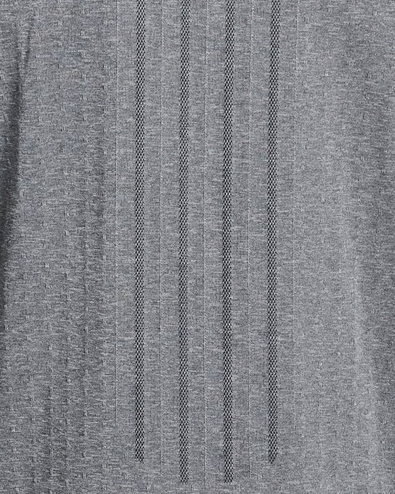 Men's UA RUSH™ Seamless Short Sleeve in Gray image number 5