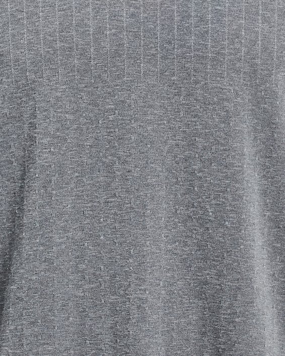 男士UA RUSH™ Seamless短袖T恤 in Gray image number 4