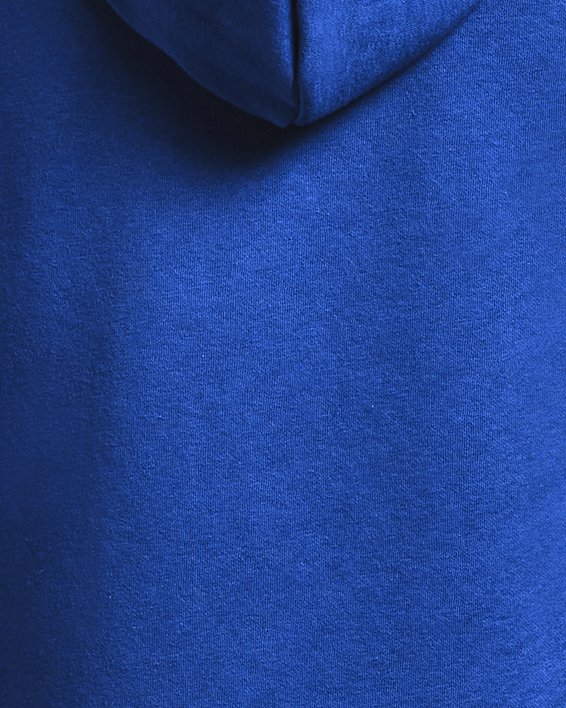 Sudadera con Capucha UA Rival Fleece ½ Zip para Niño, Blue, pdpMainDesktop image number 1