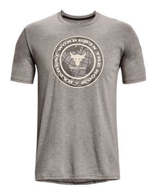 Men's Project Rock Globe Short Sleeve image number 4