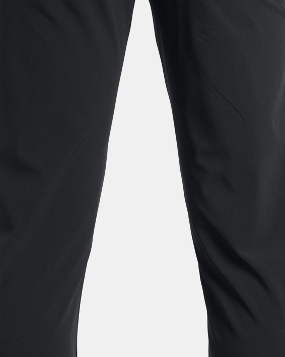 Boys' UA Unstoppable Tapered Pants in Black image number 1