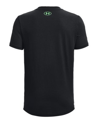 Boys' Project Rock Hard Work Mix Short Sleeve image number 1