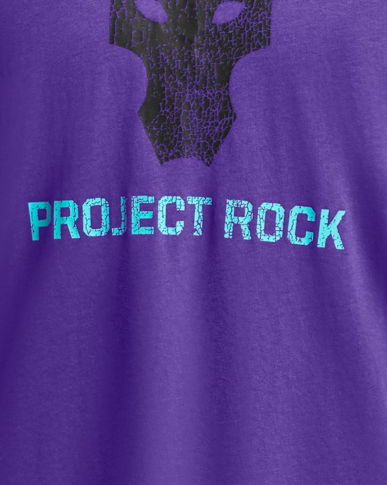 Men's Project Rock Brahma Bull Tank in Purple image number 4