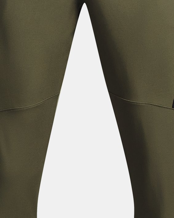 Men's UA Unstoppable Hybrid Pants, Green, pdpMainDesktop image number 6