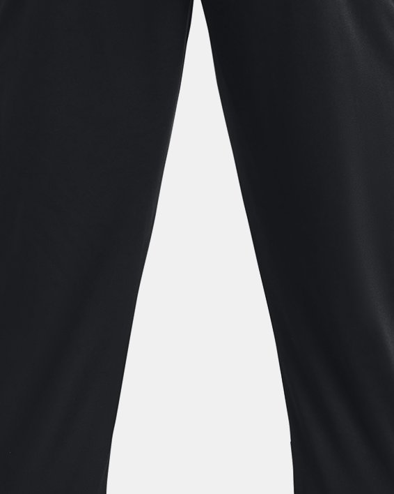 Men's UA Tricot Track Pants in Black image number 5
