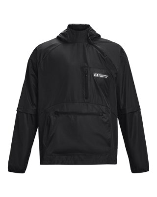 Men's UA RUSH&trade; Woven Anorak image number 8