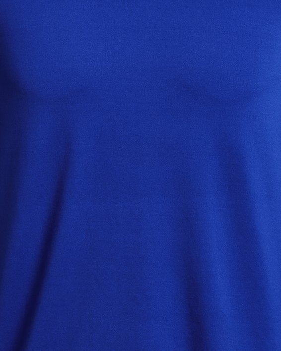 Men's UA RUSH™ SmartForm Mock Long Sleeve, Blue, pdpMainDesktop image number 5