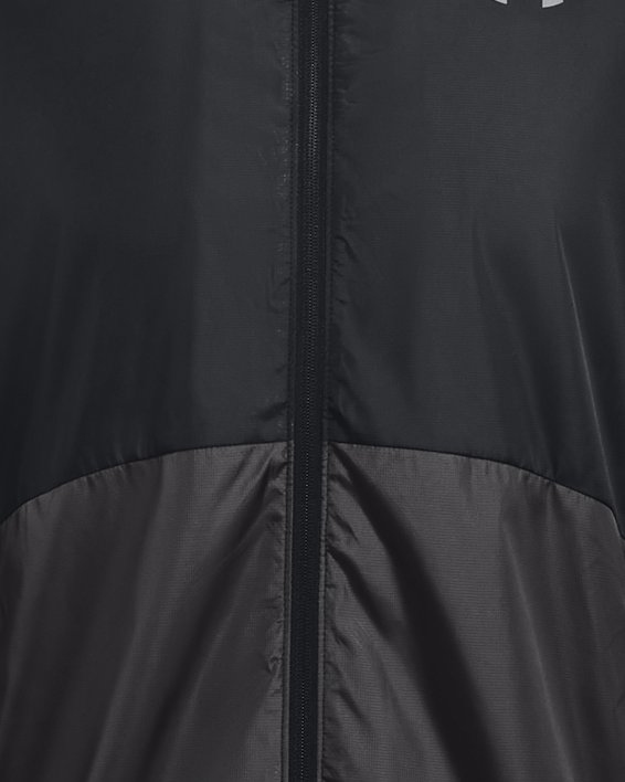 เสื้อแจ็คเก็ต UA Legacy Windbreaker สำหรับผู้ชาย in Black image number 10