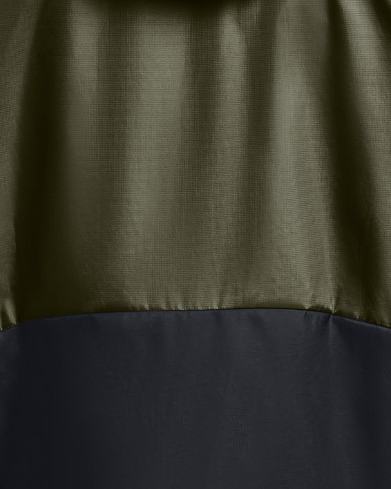 Men's UA Legacy Windbreaker Jacket, Green, pdpMainDesktop image number 6