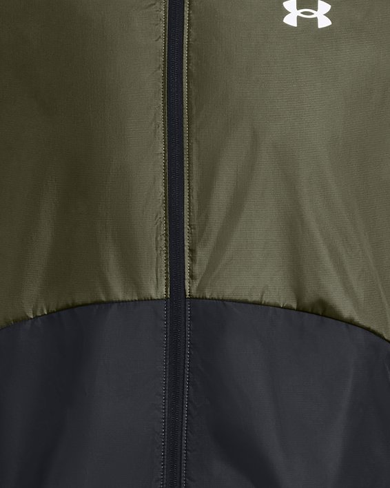 Men's UA Legacy Windbreaker Jacket, Green, pdpMainDesktop image number 5