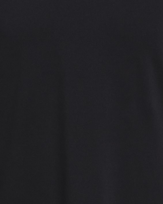 Men's HeatGear® Fitted Short Sleeve, Black, pdpMainDesktop image number 4