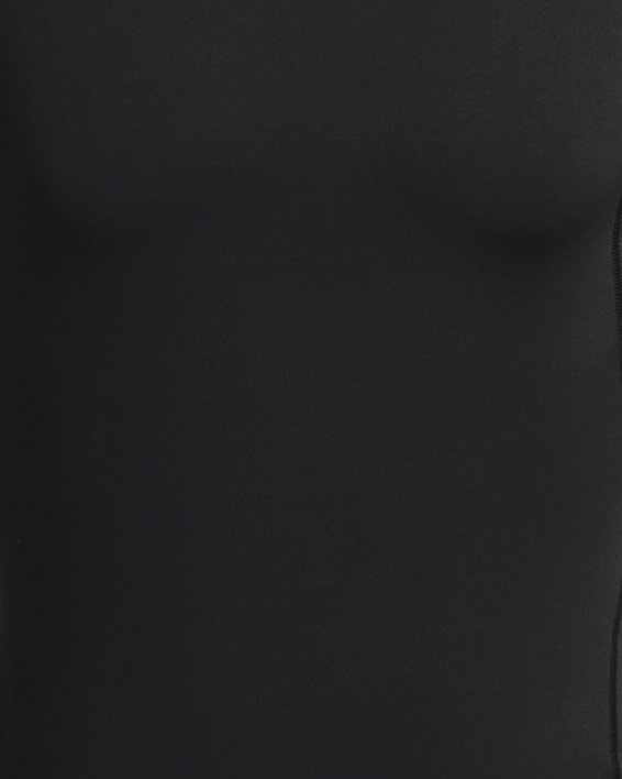 Men's ColdGear® Armour Mock Long Sleeve, Black, pdpMainDesktop image number 4