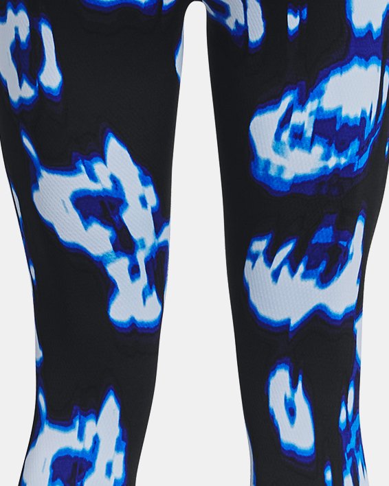 Under Armour Women's UA Perfect Printed Zipped Fitted Leggings XL 