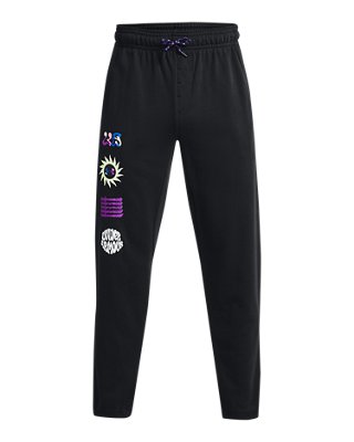 Men's UA Elevated Terry Joggers image number 4