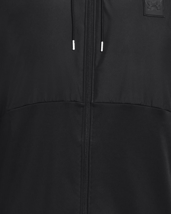UNDER ARMOUR Varsity Fleece Zip Hoodie Cold Gear Jacket, Black, XS. MSRP  $119.99