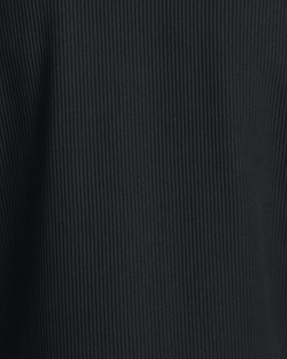 เสื้อคอกลมผ้าฟลีซ UA Ottoman สำหรับผู้ชาย in Black image number 6