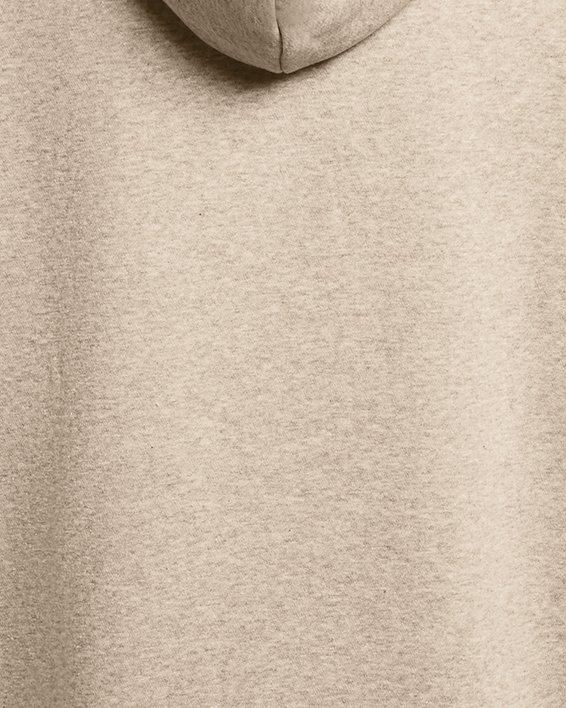 Sweat à capuche UA Essential Fleece pour homme, Brown, pdpMainDesktop image number 4