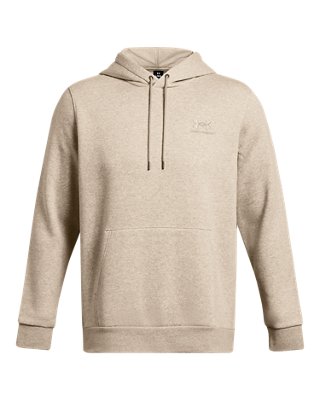 Sudadera con capucha UA Icon Fleece para hombre, Brown, pdpMainDesktop image number 3