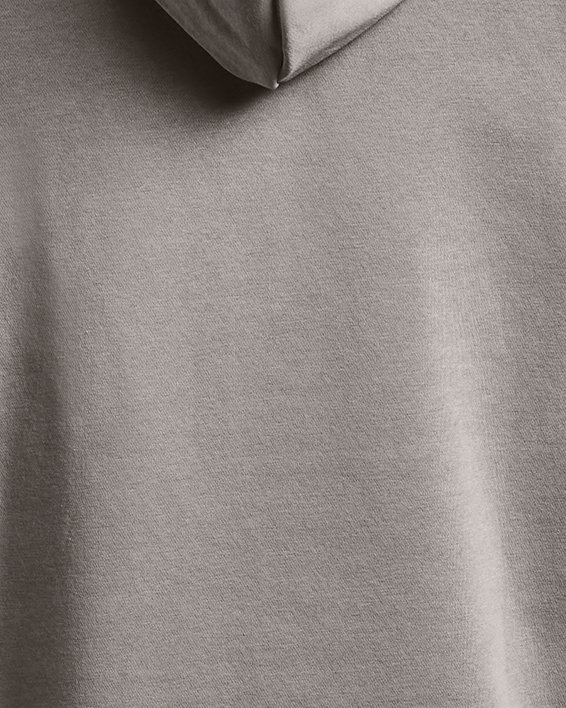 Sudadera con capucha de tejido Fleece UA Essential para hombre, Gray, pdpMainDesktop image number 5