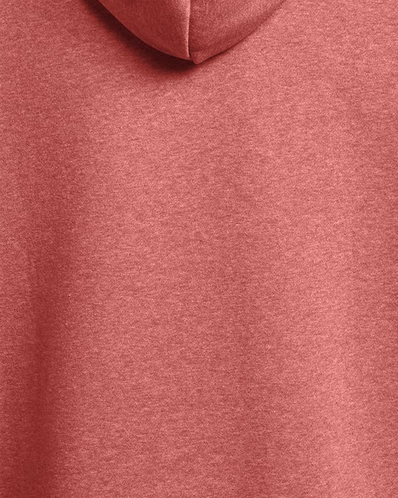 Sudadera con capucha de tejido Fleece UA Essential para hombre, Red, pdpMainDesktop image number 4