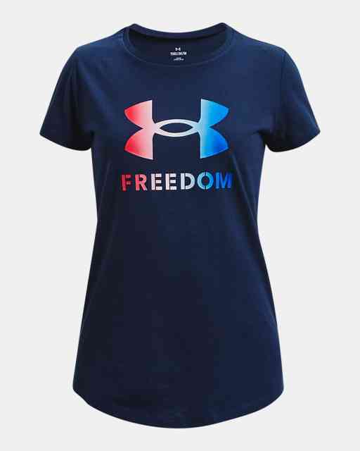 Girls' UA Freedom Logo T-Shirt