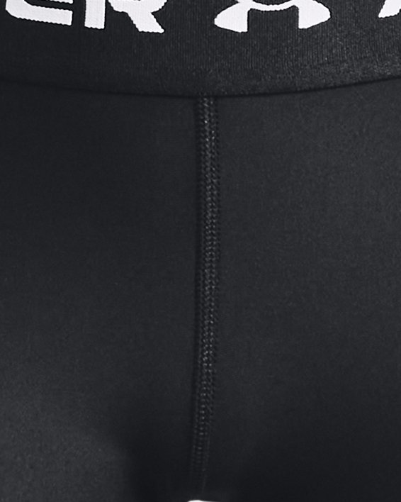 Pantaloncini HeatGear® da ragazza, Black, pdpMainDesktop image number 0