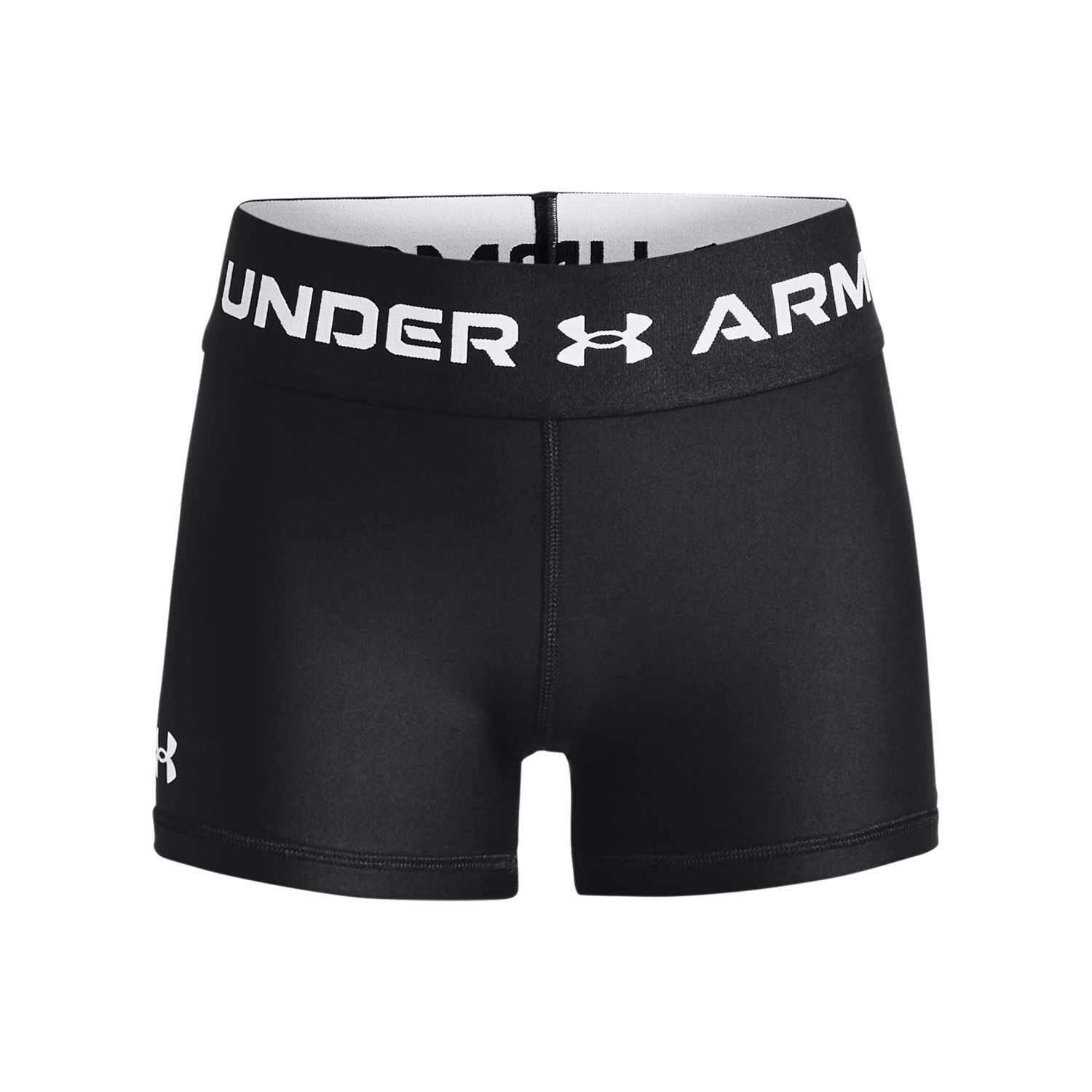 Women's under armour heatgear shorty shorts discount