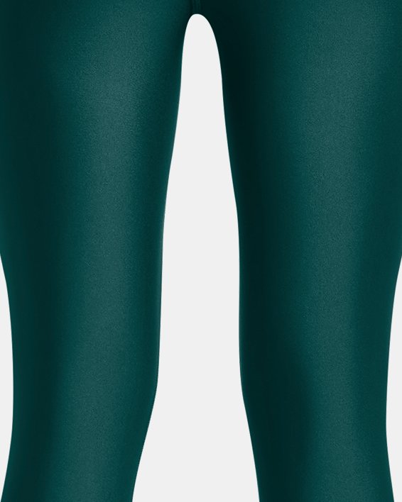 Green Under Armour Armour Heat Gear Hi Ankle Leggings - Get The Label