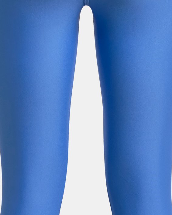 Dziewczęce spodnie o krótszym kroju HeatGear® Ankle Crop, Blue, pdpMainDesktop image number 1