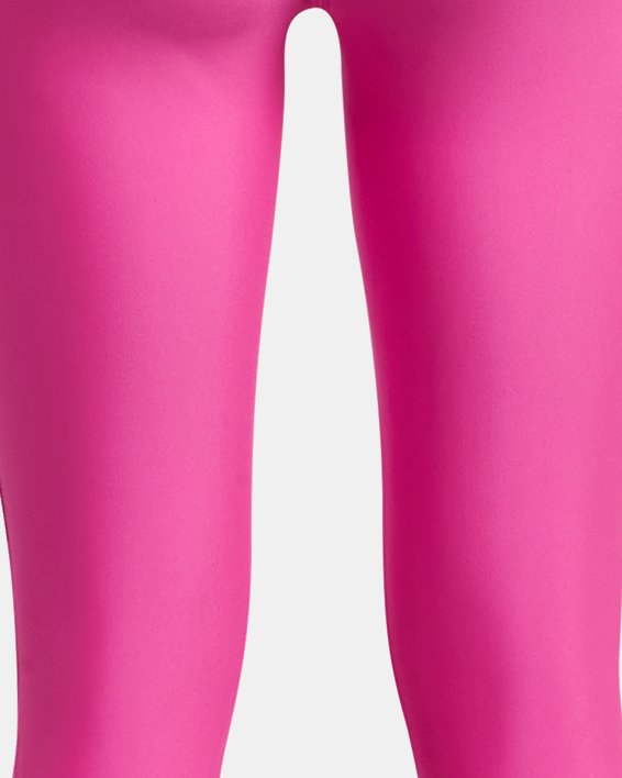 Leggings HeatGear® Ankle Crop da ragazza, Pink, pdpMainDesktop image number 1