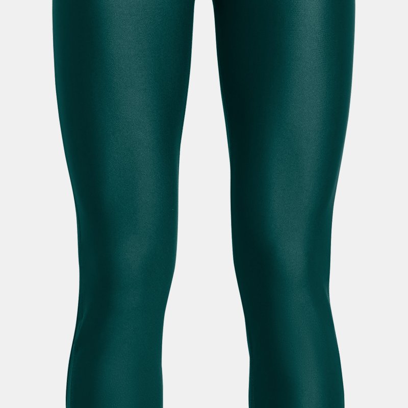 Under Armour Girls' HeatGear® Leggings Hydro Teal / Radial Turquoise YLG (149 - 160 cm)