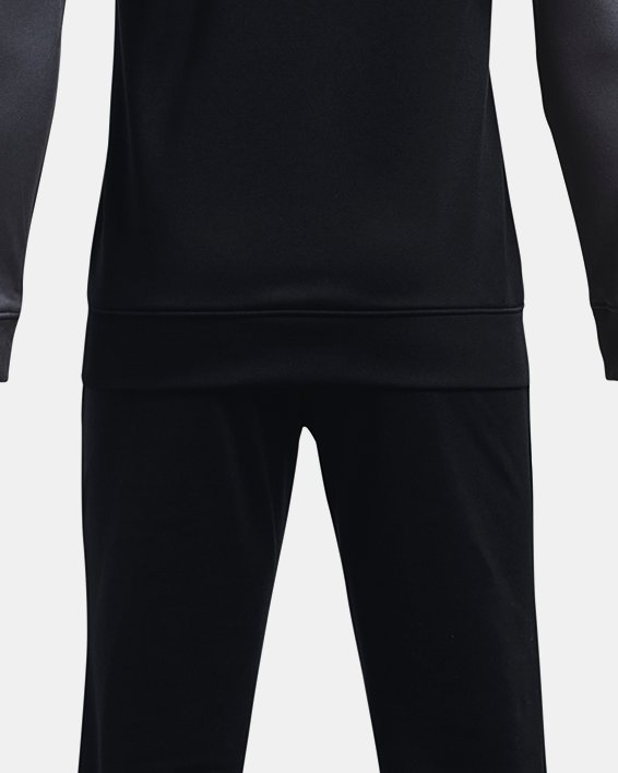 Boys' UA Rival Colorblock Knit Tracksuit image number 1