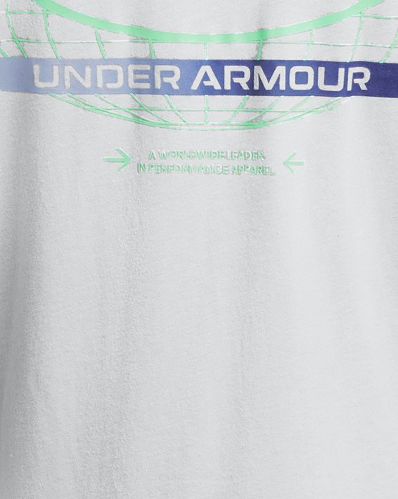 Herenshirt UA Global Lockertag met korte mouwen, Gray, pdpMainDesktop image number 3