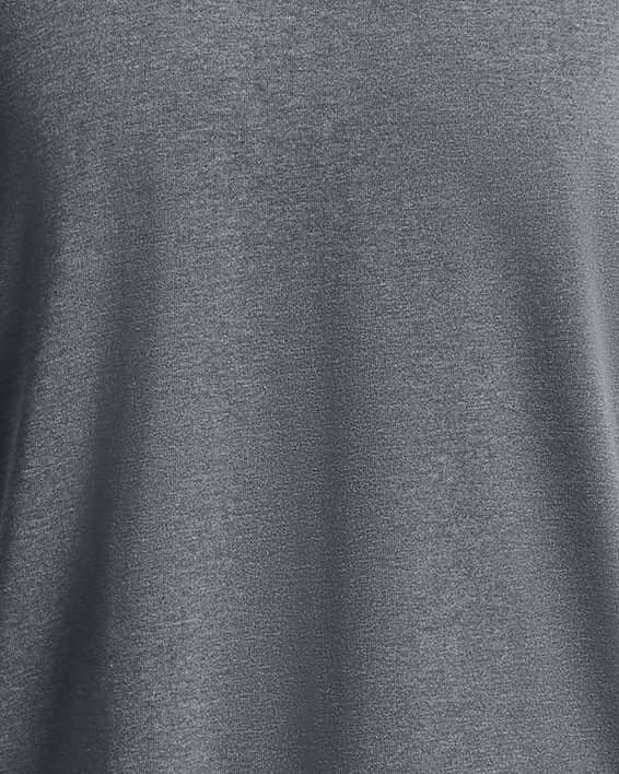 Men's UA Logo Embroidered Heavyweight Short Sleeve, Gray, pdpMainDesktop image number 4