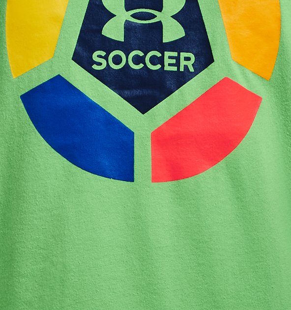 Under Armour Boys' UA Multicolor Soccer Ball Short Sleeve
