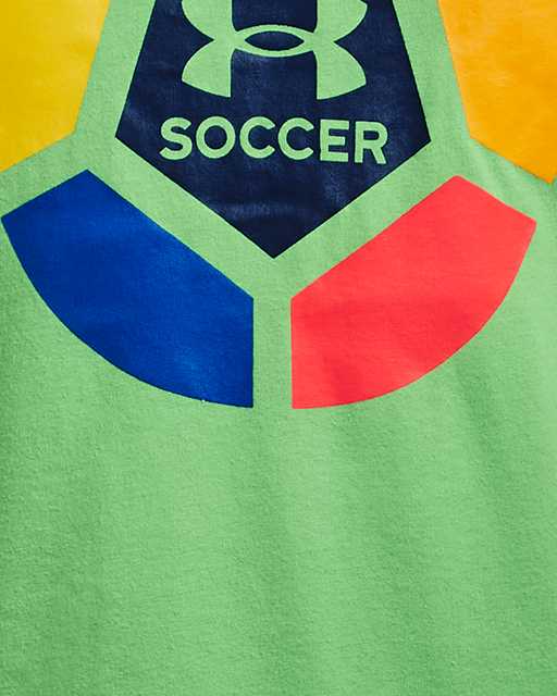 Boys' UA Multicolor Soccer Ball Short Sleeve | Under Armour