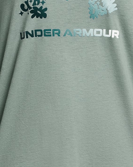 Girls' UA Groovy Gradient Logo Long Sleeve