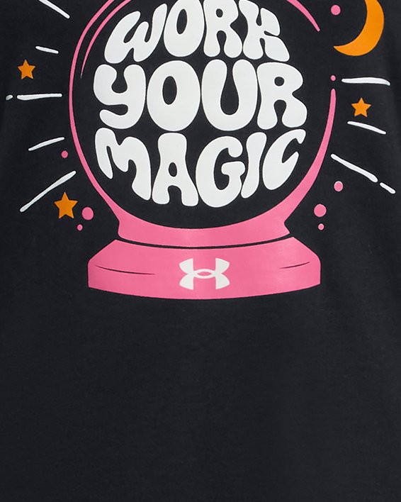 Girls' UA Work Your Magic Glow Short Sleeve