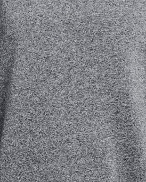 เสื้อคอกลม UA Essential Fleece สำหรับผู้ชาย in Gray image number 4
