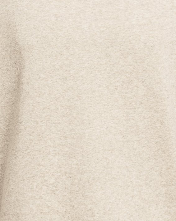 Herenshirt UA Essential Fleece met ronde hals, Brown, pdpMainDesktop image number 3
