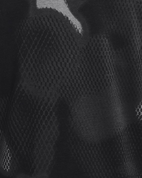 Kids' UA Performance Cotton Collegiate Short Sleeve in Black image number 7
