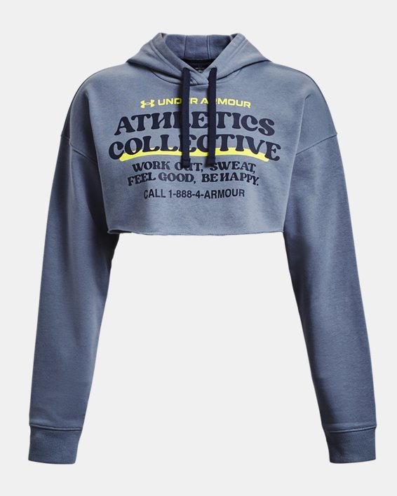 Under Armour Women's UA Cropped Hoodie. 8