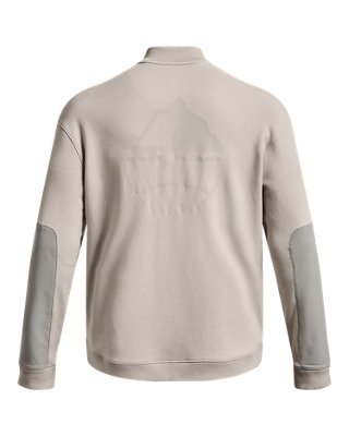 Sudadera con media cremallera UA Run Trail para hombre, Gray, pdpMainDesktop image number 6