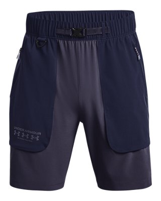 Men's UA Run Trail Shorts image number 4